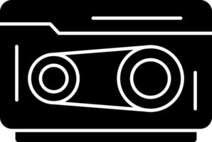 Cassette Vector Icon Design