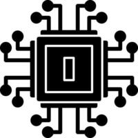 Microchip Vector Icon Design