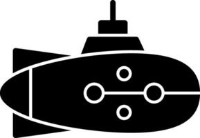 diseño de icono de vector submarino