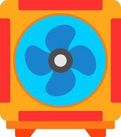 Cooling Fan Vector Icon Design