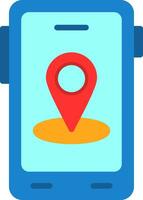 Gps Navigation Vector Icon Design