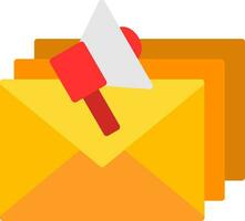 Email Marketing Vector Icon Design