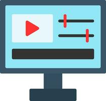 Video Edition Vector Icon Design