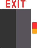 Exit Vector Icon Design