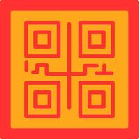 diseño de icono de vector de código qr