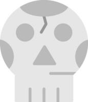 diseño de icono de vector de cráneo