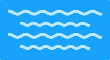 Waves Vector Icon Design