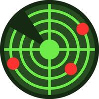 Radar Vector Icon Design