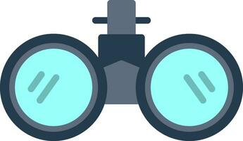 Binoculars Vector Icon Design