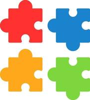 Puzzles Vector Icon Design