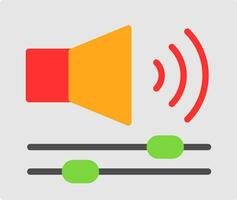 Sound Controller Vector Icon Design