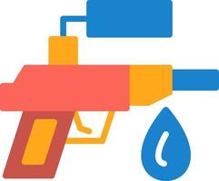 Water Gun Vector Icon Design