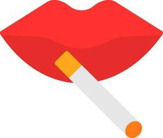 Lips Vector Icon Design