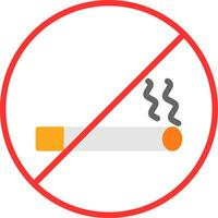 No Tobacco Vector Icon Design