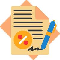 Agreement Vector Icon Design