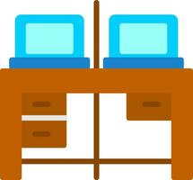 Work Space Vector Icon Design