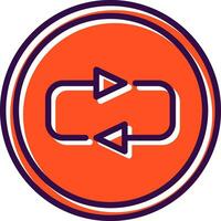 Loop Vector Icon Design