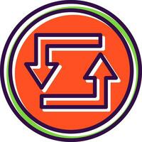 Swap Vector Icon Design