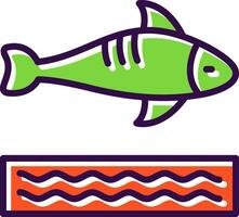 Fish Vector Icon Design