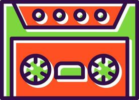 Cassette Vector Icon Design