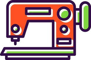 Sewing Machine Vector Icon Design