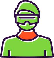 Virtual Reality Vector Icon Design