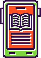 Ebook Vector Icon Design