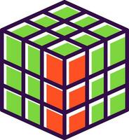 Rubik Vector Icon Design