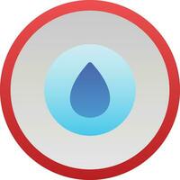 Waterdrop Vector Icon Design