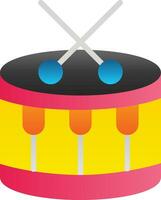 Drum Vector Icon Design