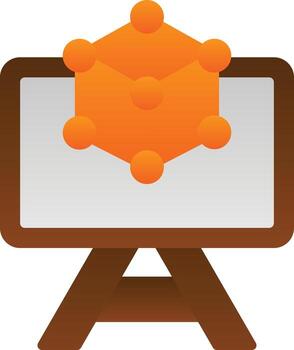 3d Modeling Vector Icon Design