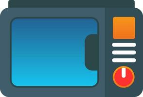 Microwave Vector Icon Design