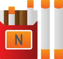 Cigarettes Vector Icon Design