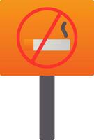 Smoking Not Allowed Vector Icon Design