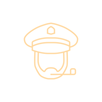 illustration of a captain of ship png