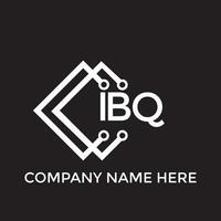 IBQ letter logo design.IBQ creative initial IBQ letter logo design. IBQ creative initials letter logo concept. vector