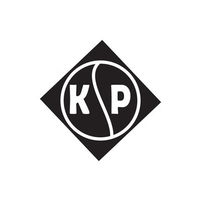 KP letter logo design.KP creative initial KP letter logo design. KP creative initials letter logo concept.