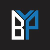 bp letra logo diseño.bp creativo inicial bp letra logo diseño. bp creativo iniciales letra logo concepto. vector