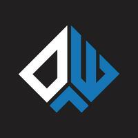 DW letter logo design.DW creative initial DW letter logo design. DW creative initials letter logo concept. vector