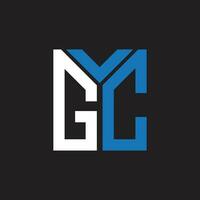 GC letter logo design.GC creative initial GC letter logo design. GC creative initials letter logo concept. vector