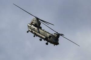 Royal Air Force CH-47 Chinook HC6 ZH891 transport helicopter display for RIAT Royal International Air Tattoo 2018 airshow photo