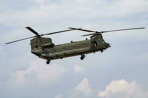 Royal Air Force CH-47 Chinook HC6 ZH891 transport helicopter display for RIAT Royal International Air Tattoo 2018 airshow photo