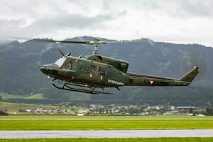 Austrian Air Force Agusta Bell AB-212 5D-HS flying at Zeltweg Air Base photo