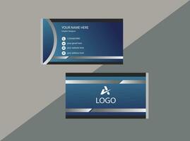 Creative and modern business card template vector