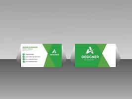 Creative and modern business card template vector