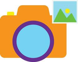 photography Vector Flat Icon Illustration