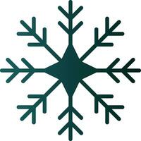 Snowflake Vector Icon Design