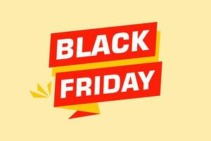 Black Friday labels banners design. Festive template can be used for invitation cards, flyers, posters. vector