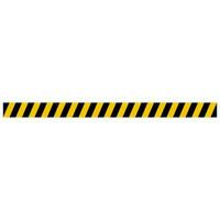 Caution tape. yellow warning lines danger. vector