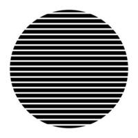 Circle halftone abstract dotted circles round icon. vector